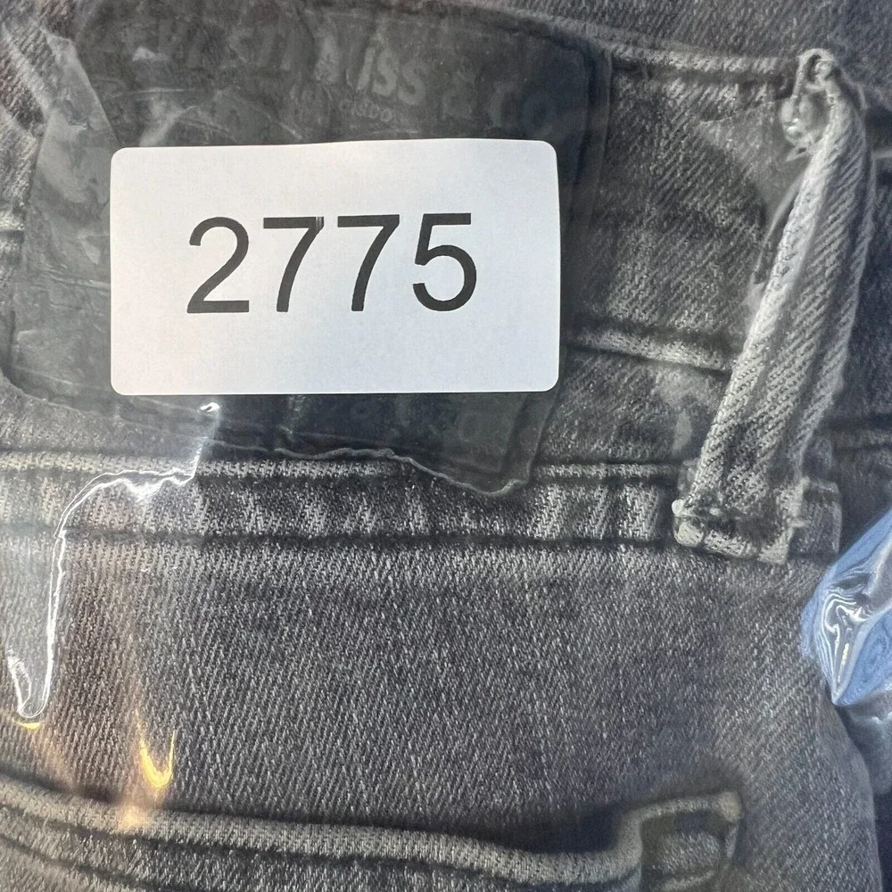 Levis 511 Jeans 28x30 (Fit 26x28)‎ Black Denim Pant Slim Fit Dark Casual Western